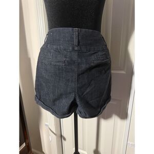 #245 - Copper Key Dark Denim Shorts Size 9 Women's